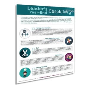 The Leader's Year-End Checklist